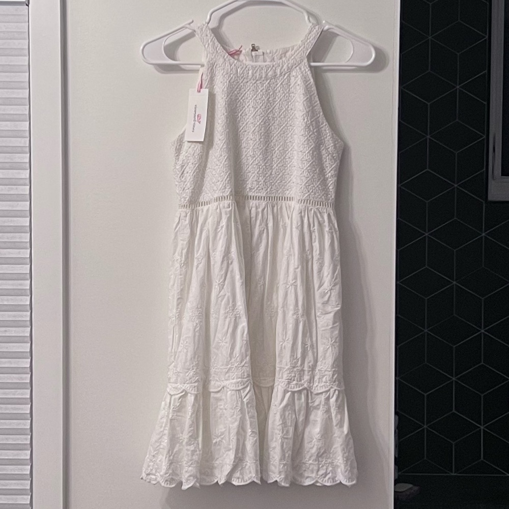 Girls white vineyard vines dress. NWT!